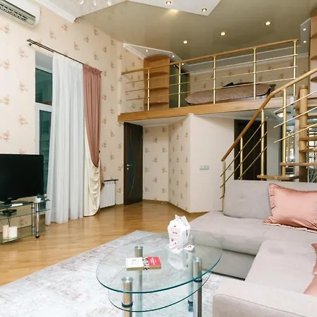 Stylish Two-level Flat 2 Min From Khreschatyk Kiev